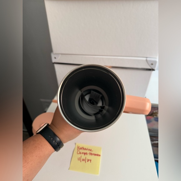 EUC Simple Modern Trek 40 oz in Peach + matching boot - Picture 8 of 9